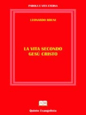 cover image of La Vita secondo Cristo